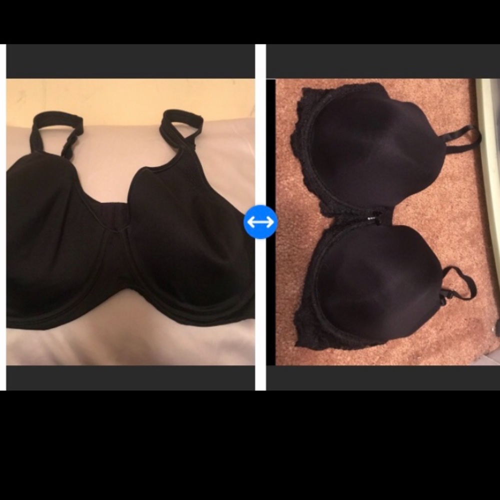 1 Bali & 1 Smart & Sexy bra black size 40D